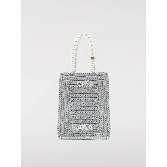 Casablanca Shoulder Bag Men Silver